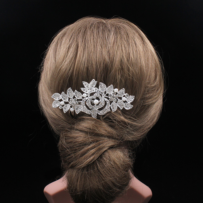 (พร้อมส่ง) ประดับผม-086 ประดับผม งานหวีสับ ใช้ง่าย ส่งตรงจากไทย ผ่านการ QC ทุกจุด