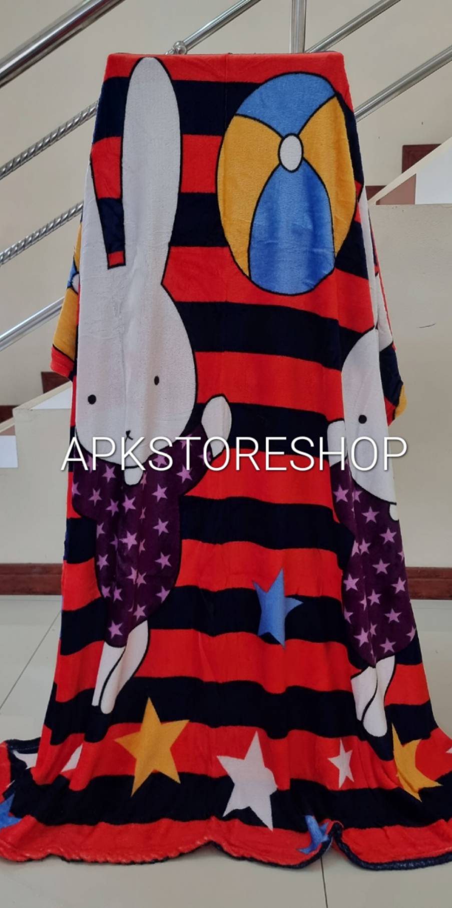 ขายส่ง ผ้าห่มนาโน แบบบาง #APK57-ลายการ์ตูน ส่ง 57 บาท