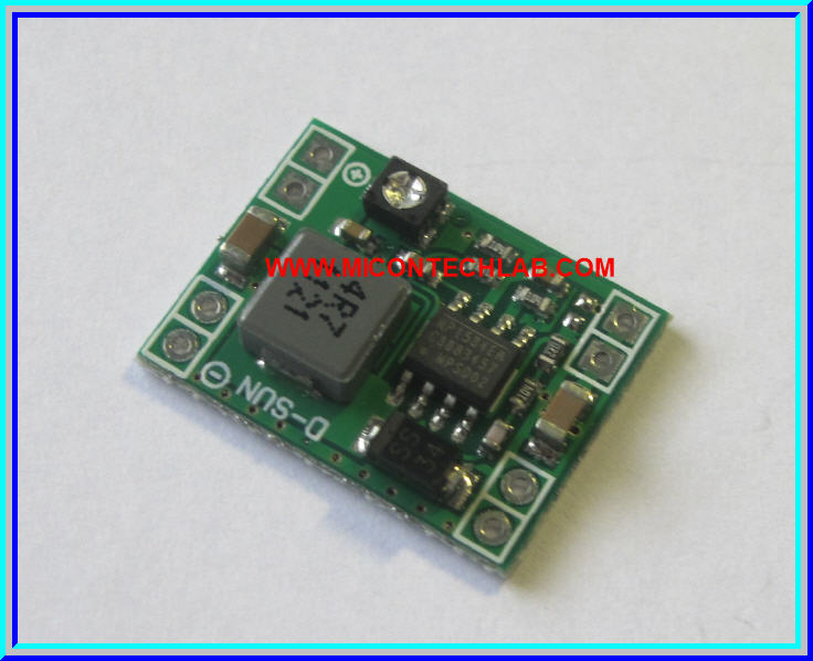 1x มินิสเตปดาวน์ DC-to-DC (Buck) Converter 3A