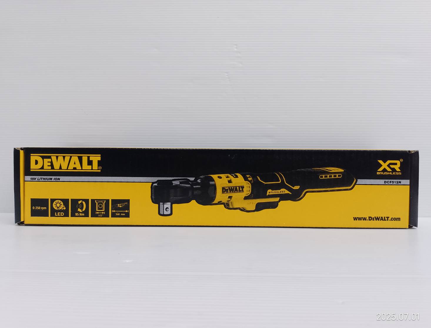 ประแจบล็อคไร้สาย 1/2 นิ้ว 18V DCF512N DEWALT