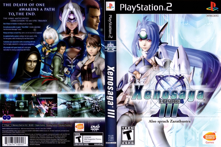 XENOSAGA 3 [US : DVD5 2 Discs]