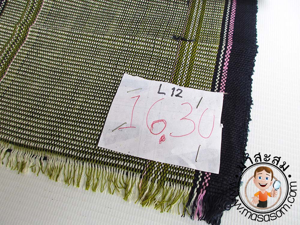 ผ้าแถบลายขิดใหญ่ L12