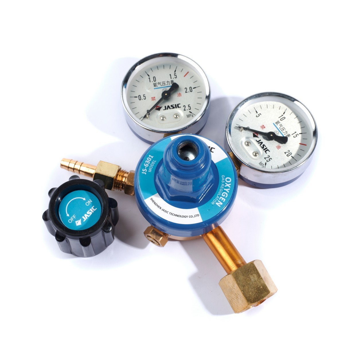 JASIC เกจ์วัดแรงดัน ออกซิเจน CO2 J072-10086567