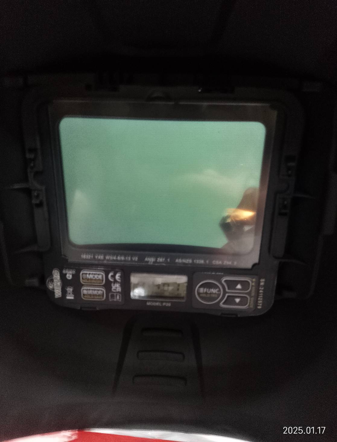 หน้ากากเชื่อมปรับแสงอัตโนมัติ WELPRO รุ่น WPX1P20