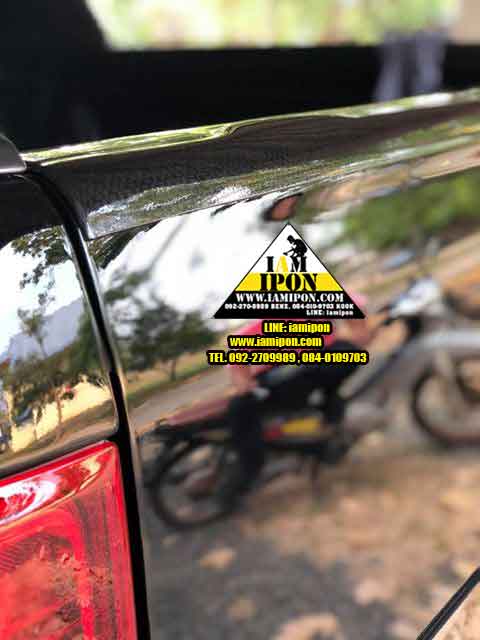 EGDE PROTECTOR PICKUP FULL FORD RANGER T6-MC CARBON กันรอยขอบกระบะคาร์บอนฟอร์ดเรนเจอร์ T6-MC