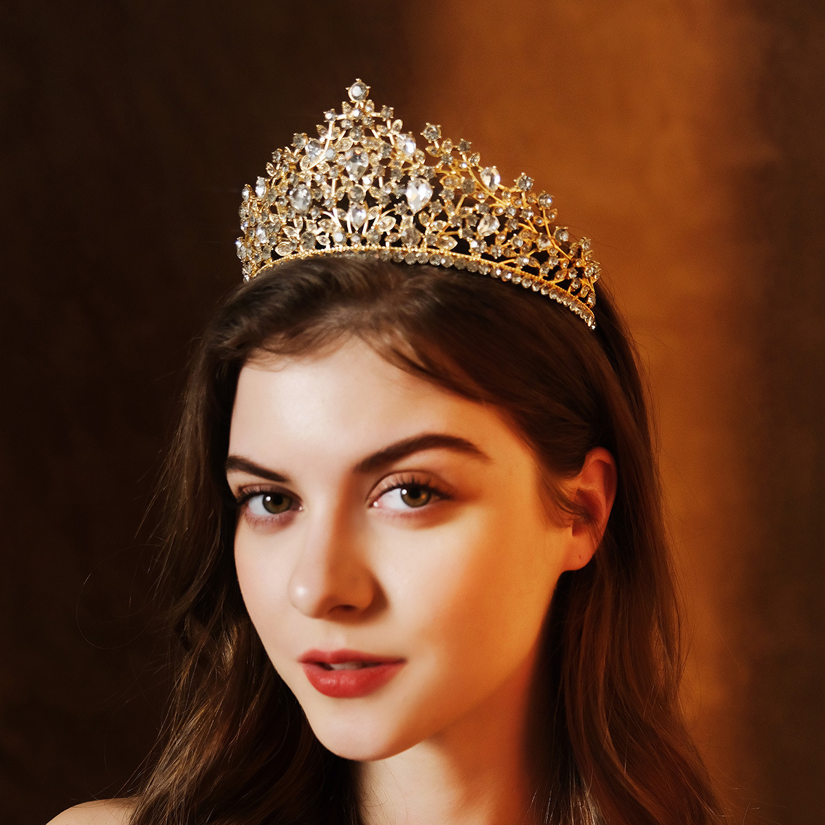 (พร้อมส่ง) เทียร่า 396 มงกุฎนางงาม มงกุฎเจ้าสาว มงกุฎเพชร งานพรีเมี่ยม สินค้าพร้อมส่งจากไทย