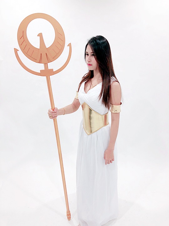 ชุดอาธีน่า (Athena) เทพีแห่งสติปัญญาและสงคราม / ชุดเทพเจ้า