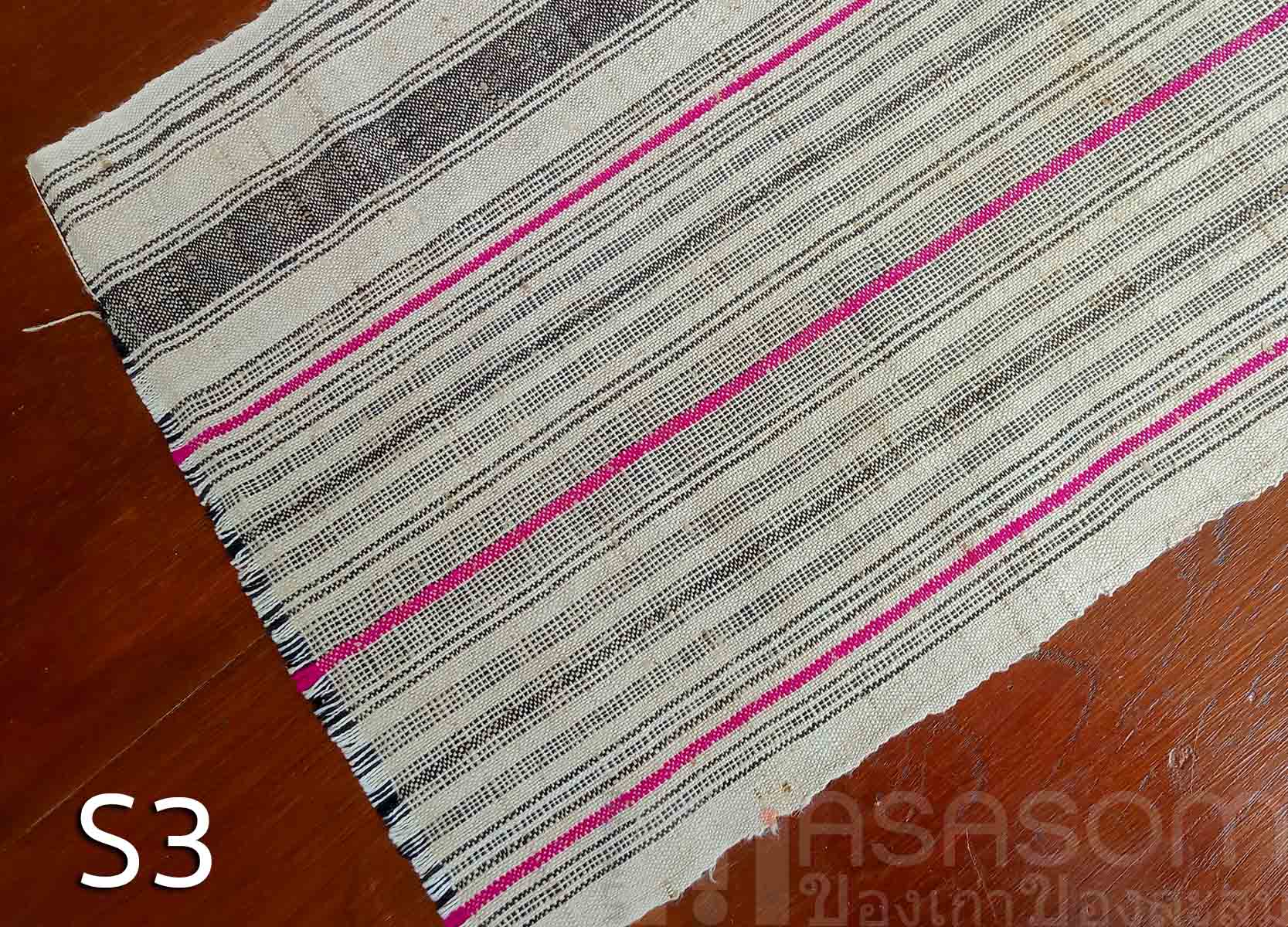 ผ้าใยกัญชงทอมือ