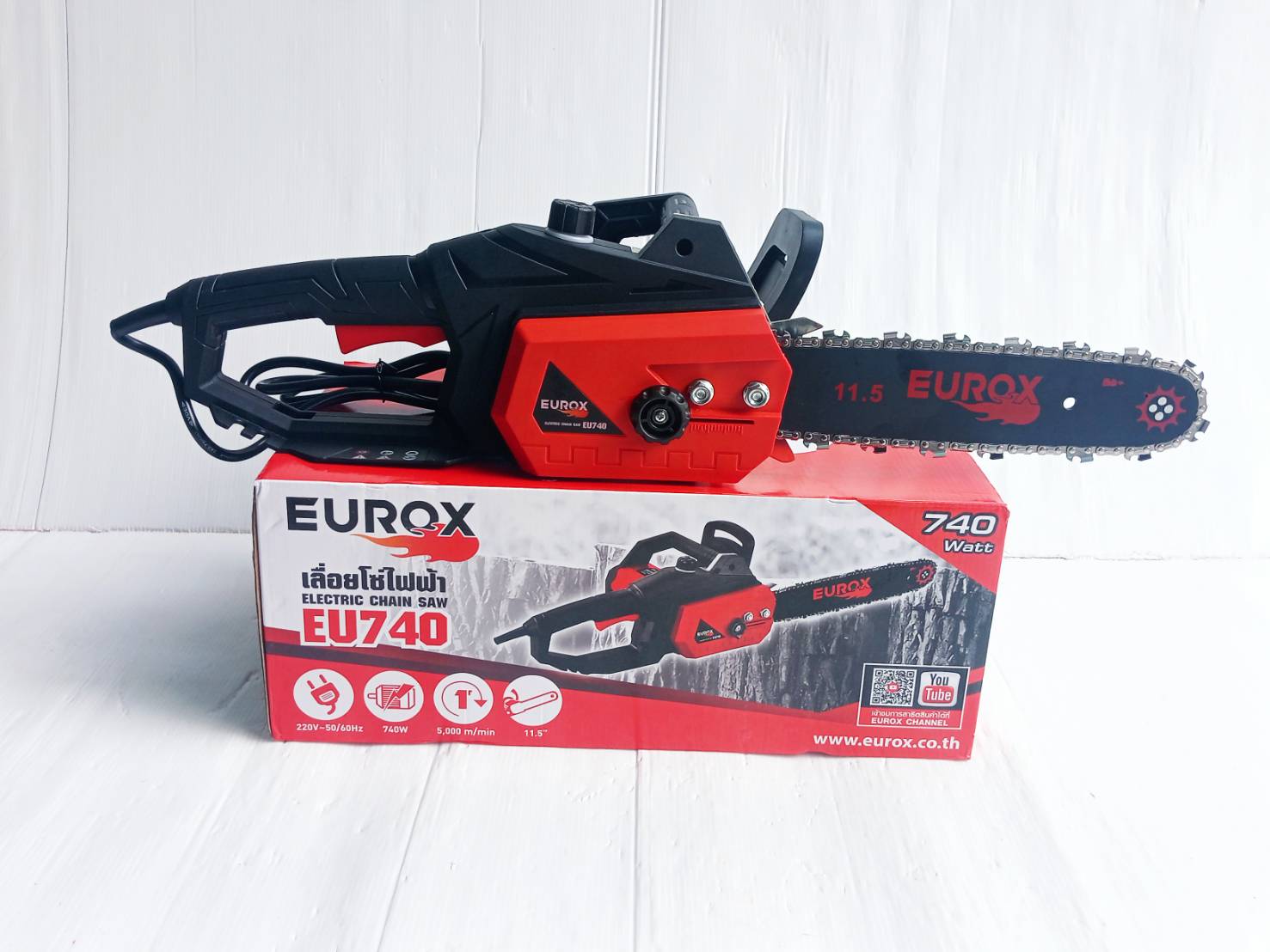 เลื่อยโซ่ไฟฟ้า11.5" EU740 EUROX