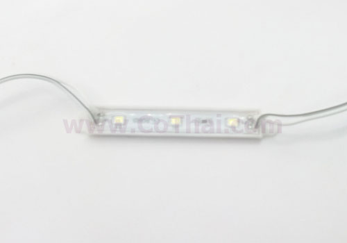 โมดูล3Led 2835 สีขาว 12v กันน้ำ