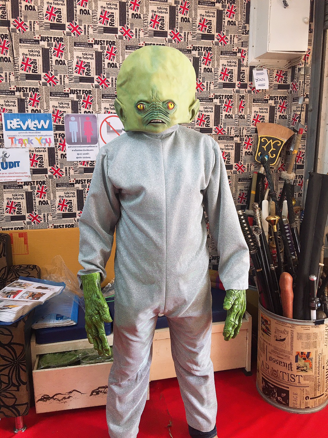 ชุดมนุษย์ต่างดาว / ชุดเอเลี่ยน / Alien