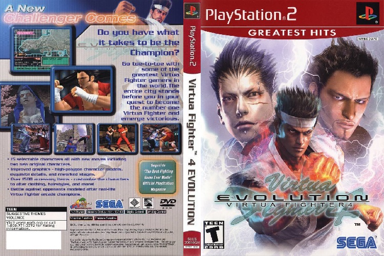 VIRTUA FIGHTER 4 EVOLUTION [US : DVD5 1 Disc]