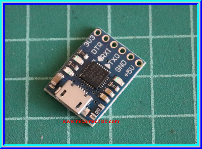 1x CP2102 USB to UART/TTL with DTR Pin For Arduino Upload Sketch