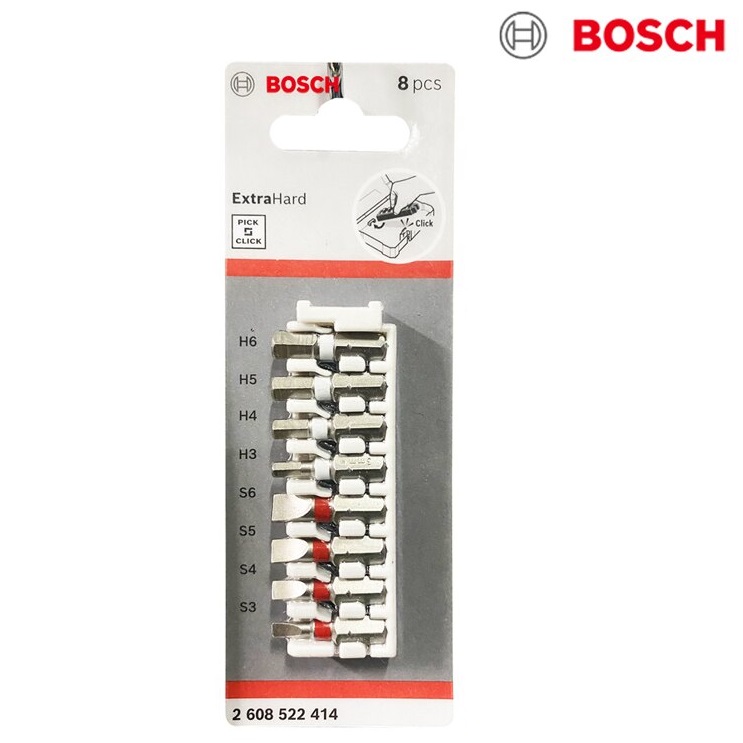 ชุดหัวไขควง25mm. Bits Pack SL, Hex BOSCH