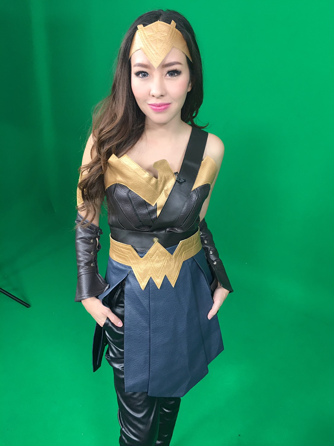 ชุดวันเดอร์วูแมน แบบชุดหนัง