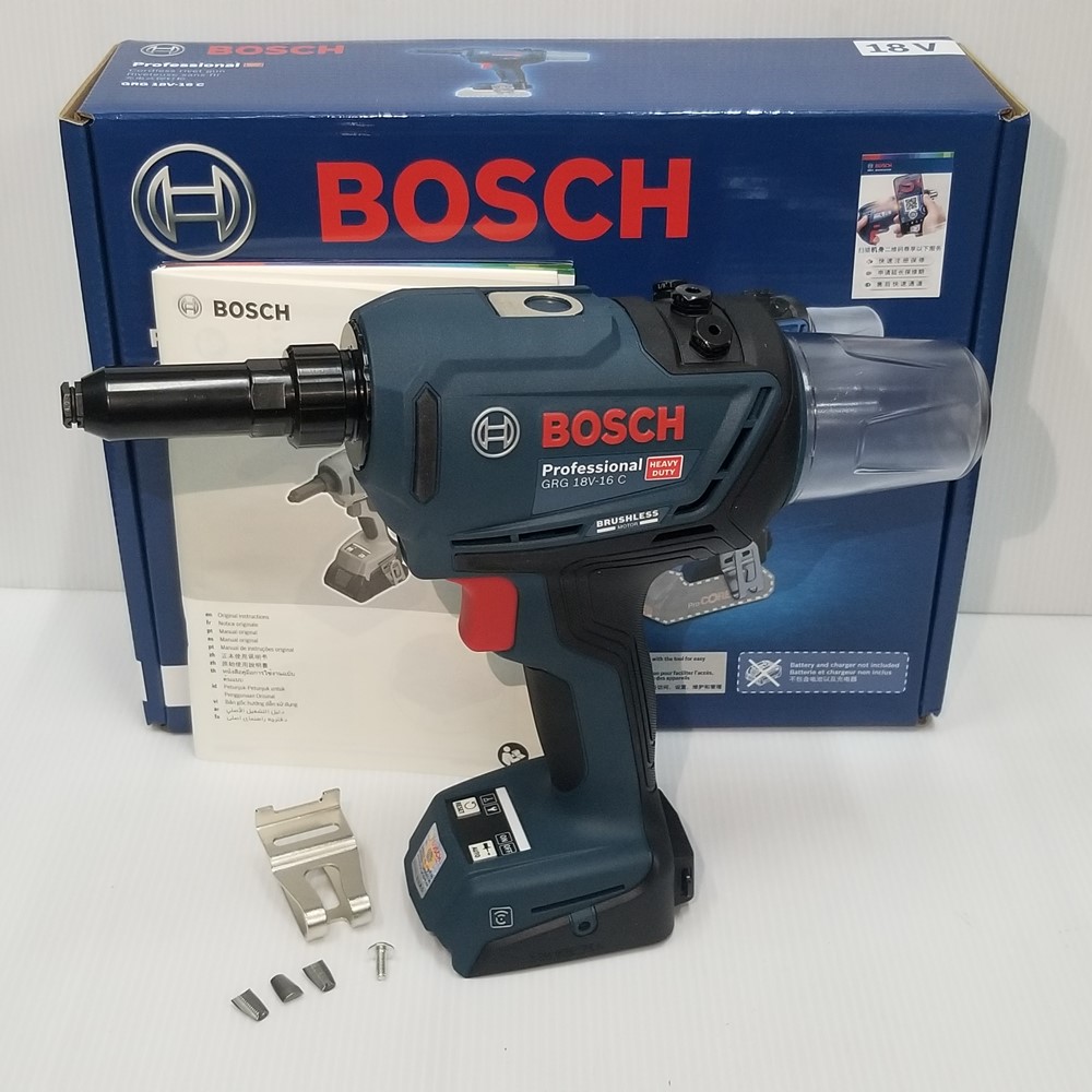 เครื่องยิงรีเวท18V GRG18V-16C BOSCH SOLO
