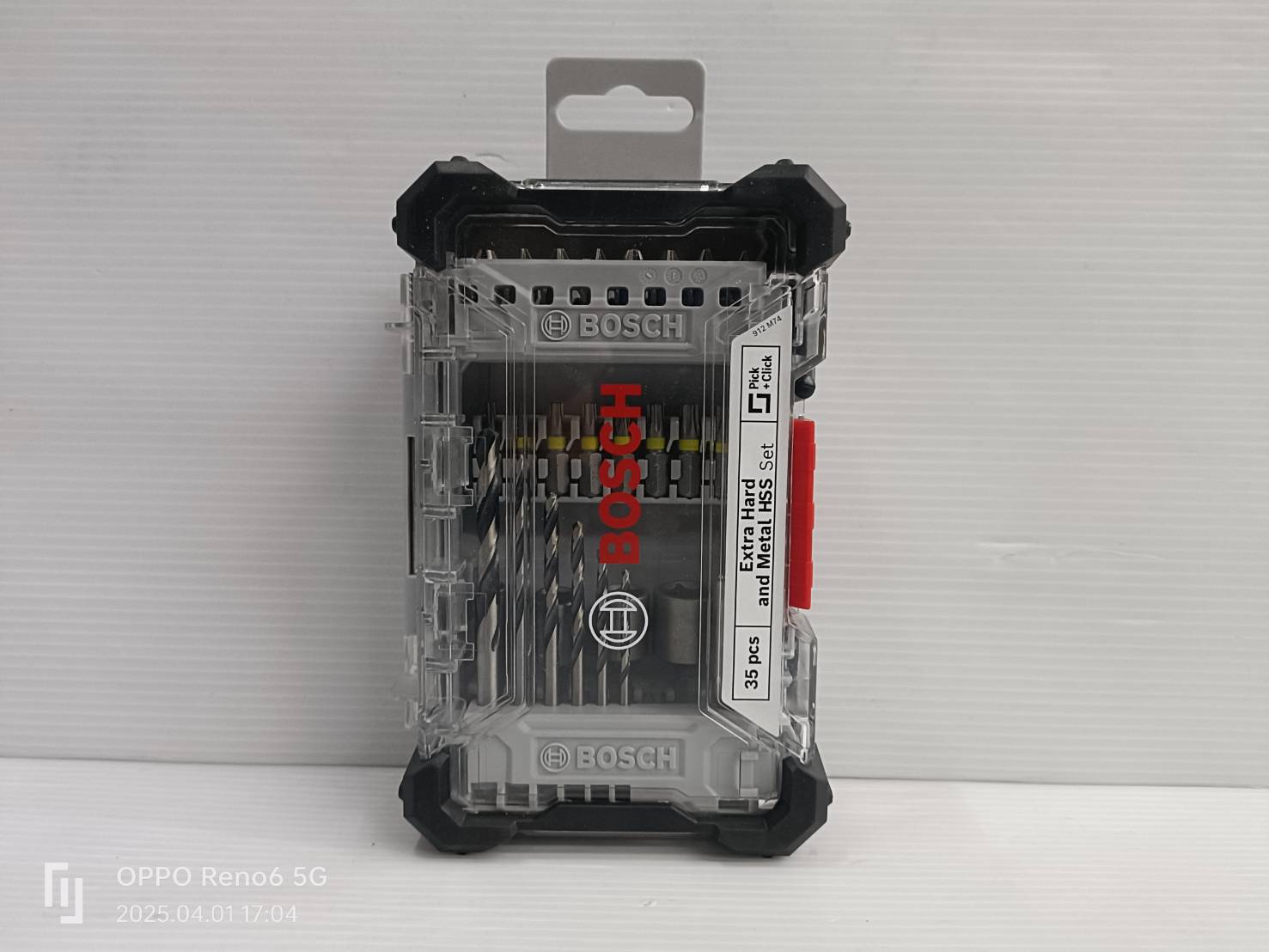 BOSCH รุ่น 2607017729 ชุดเจาะเหล็ก Pick & Click 35 ชิ้น