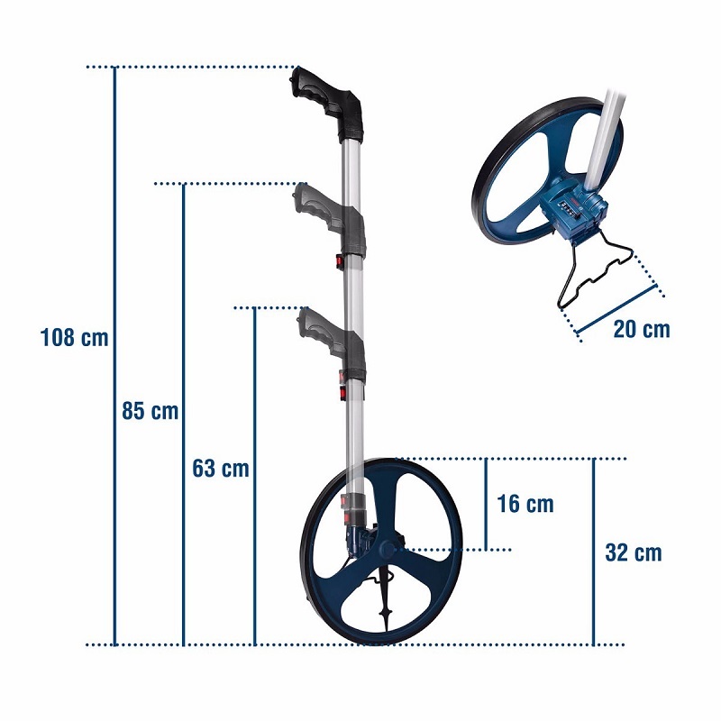 ล้อวัดระยะทาง12" GWM32 BOSCH