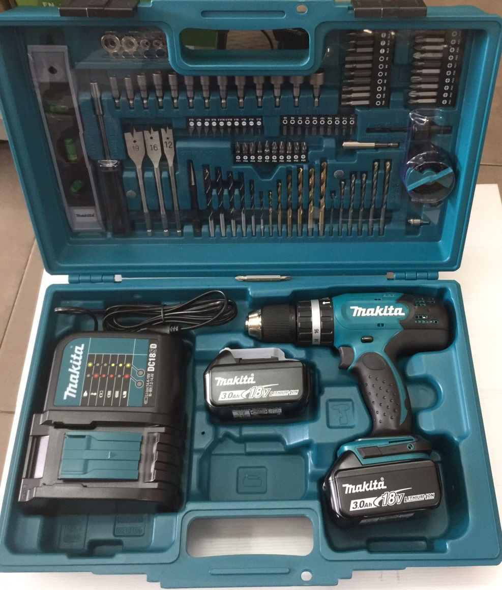 สว่านกระแทกไร้สาย DHP453FX13 MAKITA