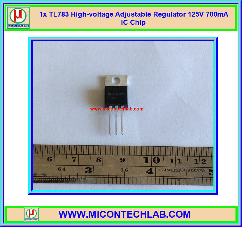 1x ไอซี TL783 High-Voltage Adjustable Regulator 125V 700mA