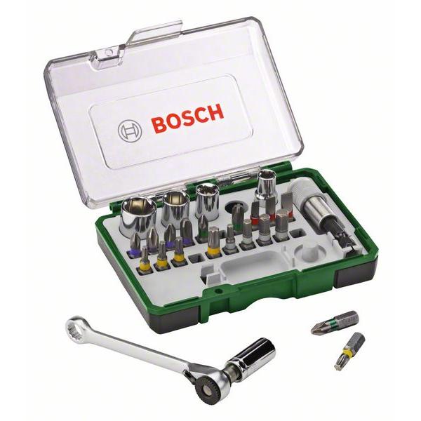 ชุดไขควงและประแจ 27 ชิ้น 2607017160 BOSCH