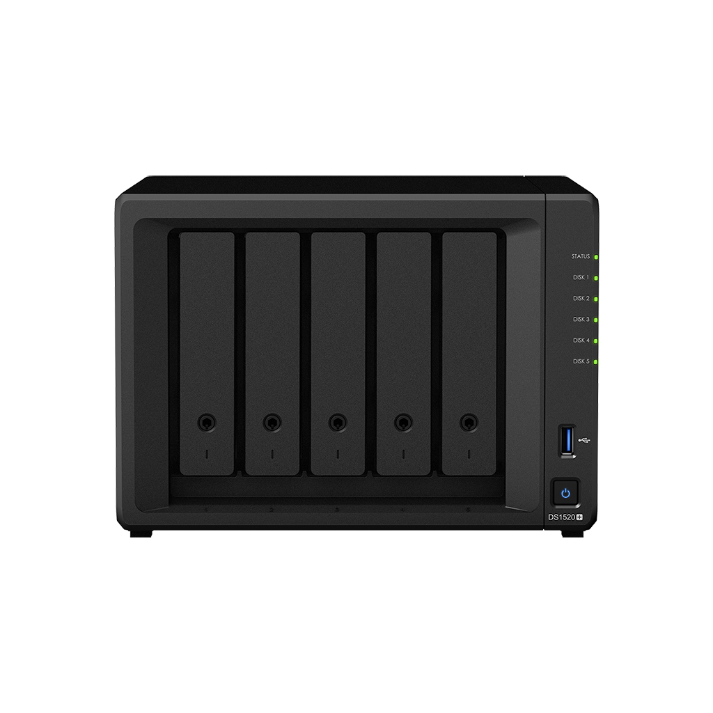 Synology DiskStation DS1520+: 5-bay DiskStation (up to 15-bay)
