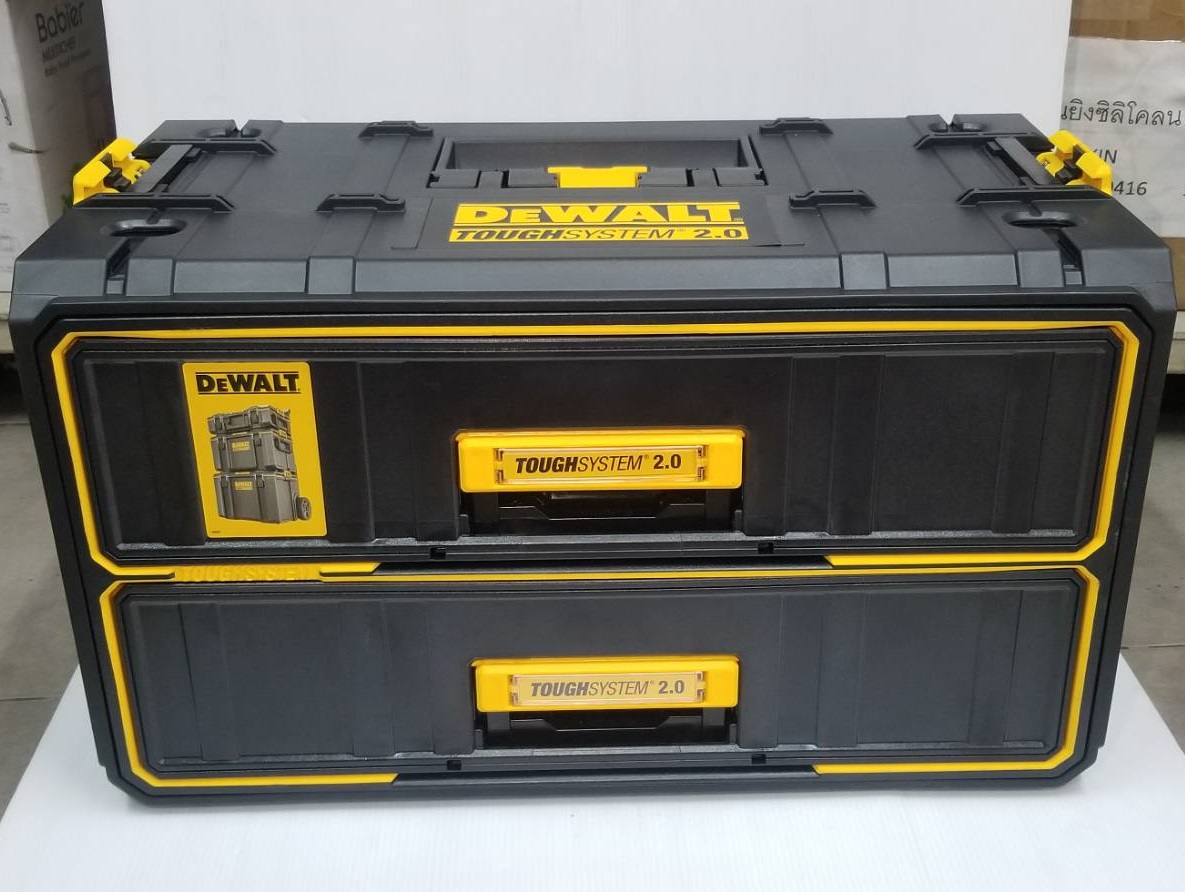 กล่องลิ้นชัก2ชั้น DWST83529-1 TOUGHSYSTEM2.0 DEWALT