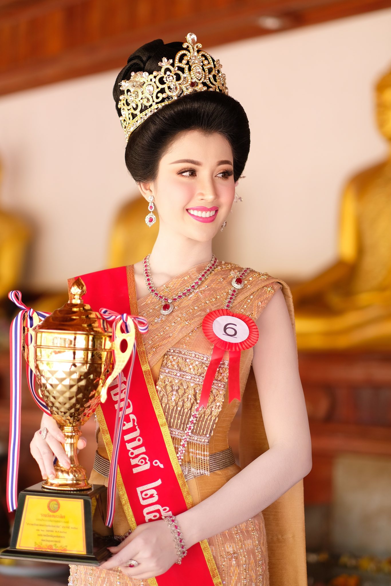 (พร้อมส่ง) เทียร่า 166 สีทอง-ขาว มงกุฎนางงาม มงกุฎเจ้าหญิง งานสวย ปราณีต QCเพชรทุกเม็ด สินค้าพร้อมส่งจากไทย