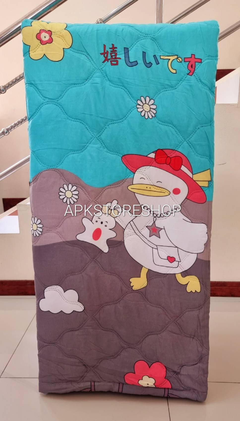 ขายส่ง ผ้าห่มนวมบางอัดความร้อน เกรดA #APK128-พิมพ์ลาย ส่ง 128 บาท