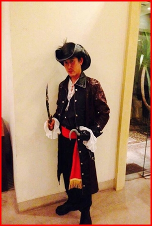 ชุดโจรสลัดแจ็คสแปโรว์