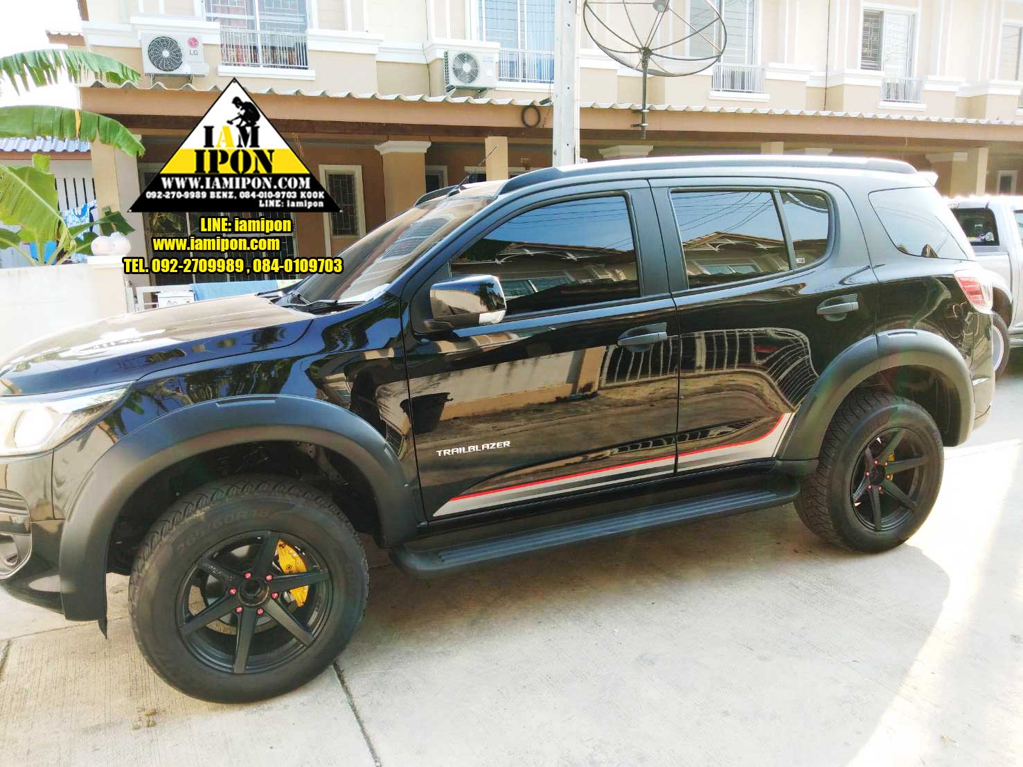 DOOR HANDLE FLATBLACK CHEVROLET ครอบมือจับดำด้านเชฟโรเลตทุกรุ่น