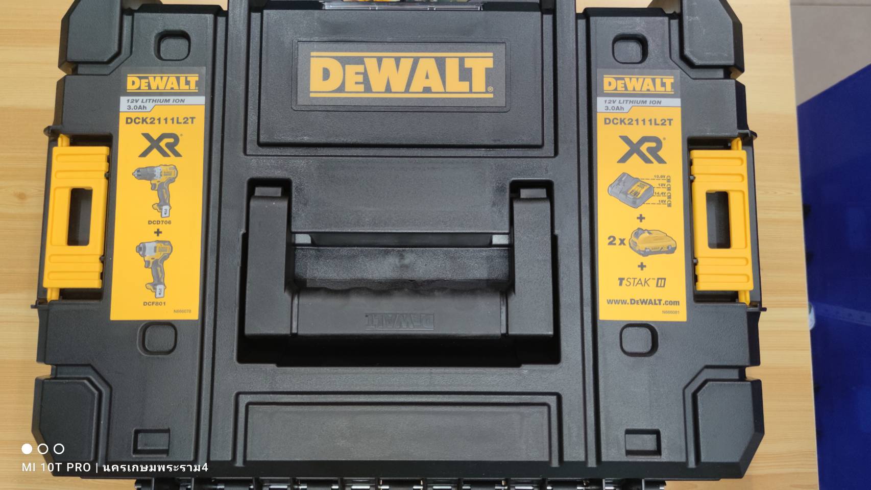 ชุดสว่านคอมโบ้12V DCK2111L2T DEWALT