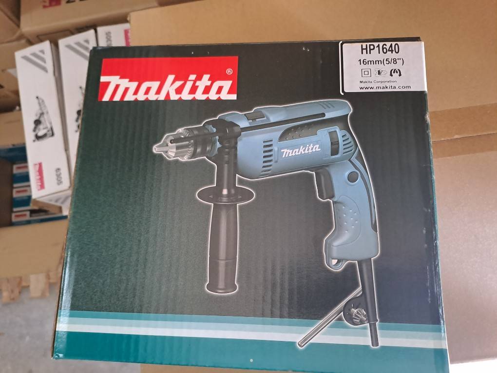 สว่านเจาะกระแทก 5/8″ (16 มิล) HP1640 MAKITA ซ้ายขวา ปรับรอบได้