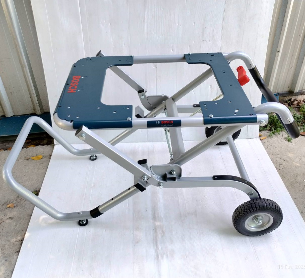 BOSCH GTA60W ขาโต๊ะเลื่อย พับได้มีล้อ สำหรับ GTS10XC, GTS10J