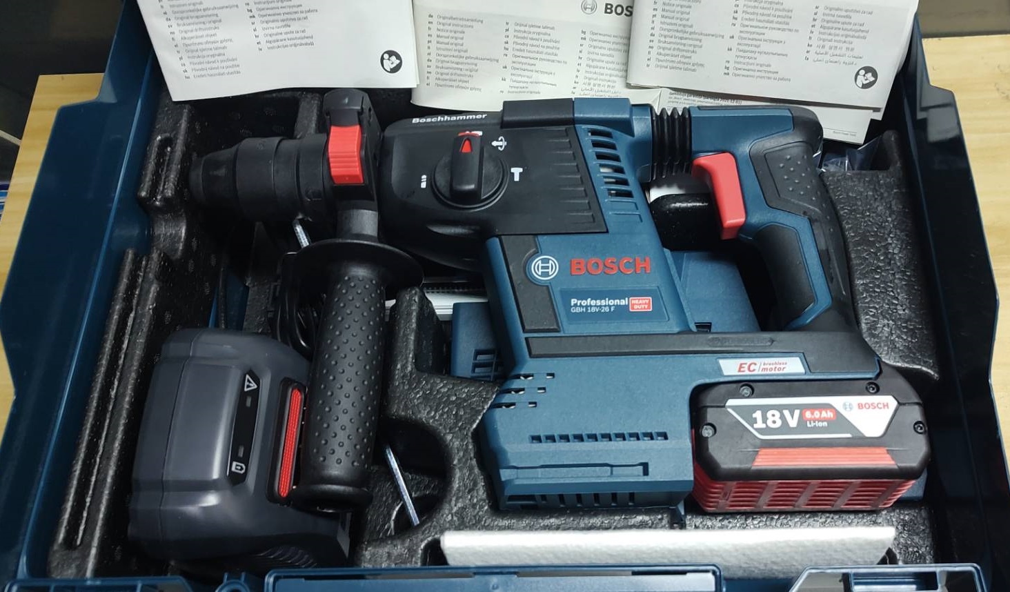 สว่านโรตารี่ไร้สาย GBH18V-26F BOSCH