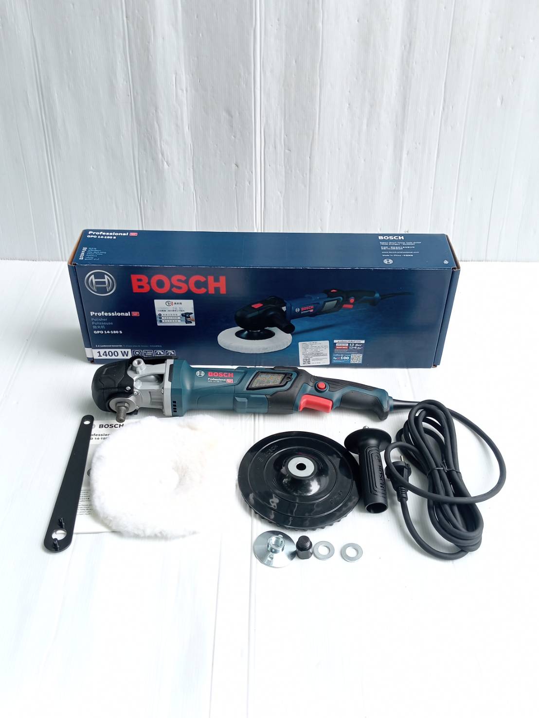 เครื่องขัดเงา ขัดสี 7นิ้ว GPO14-180S BOSCH