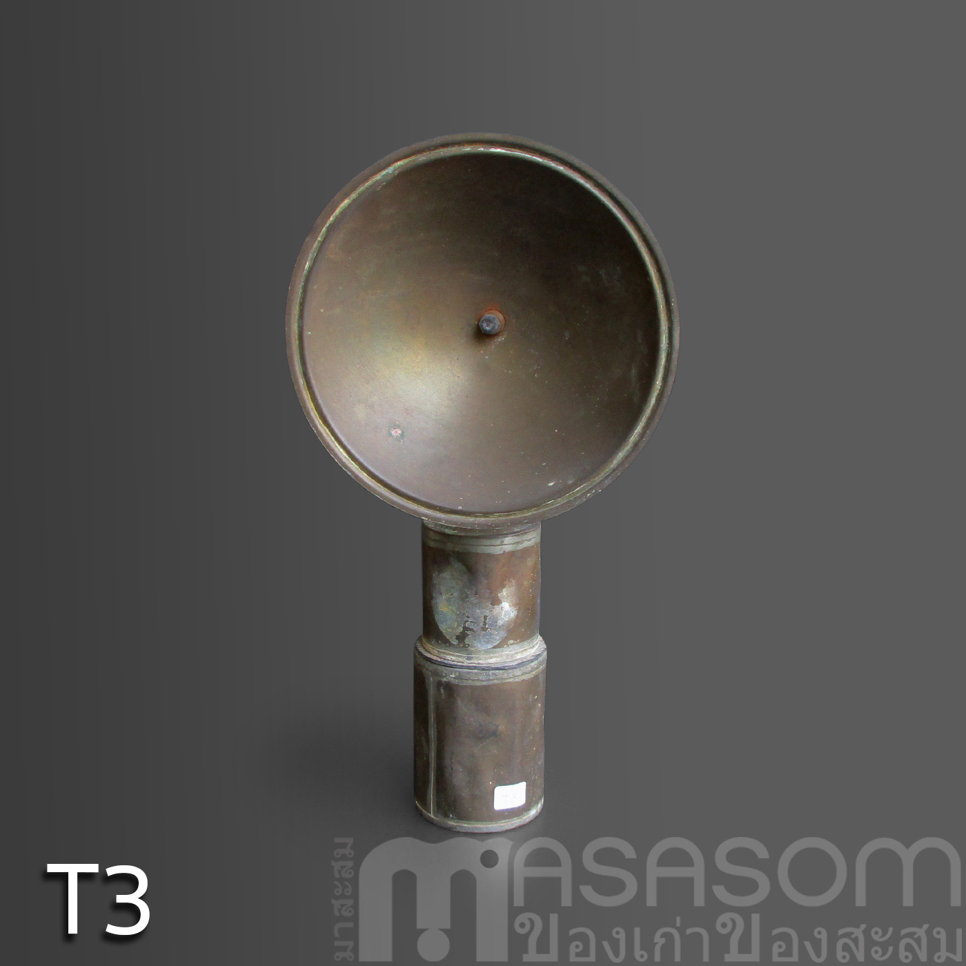 ตะเกียงแก๊สทองเหลืองโบราณ