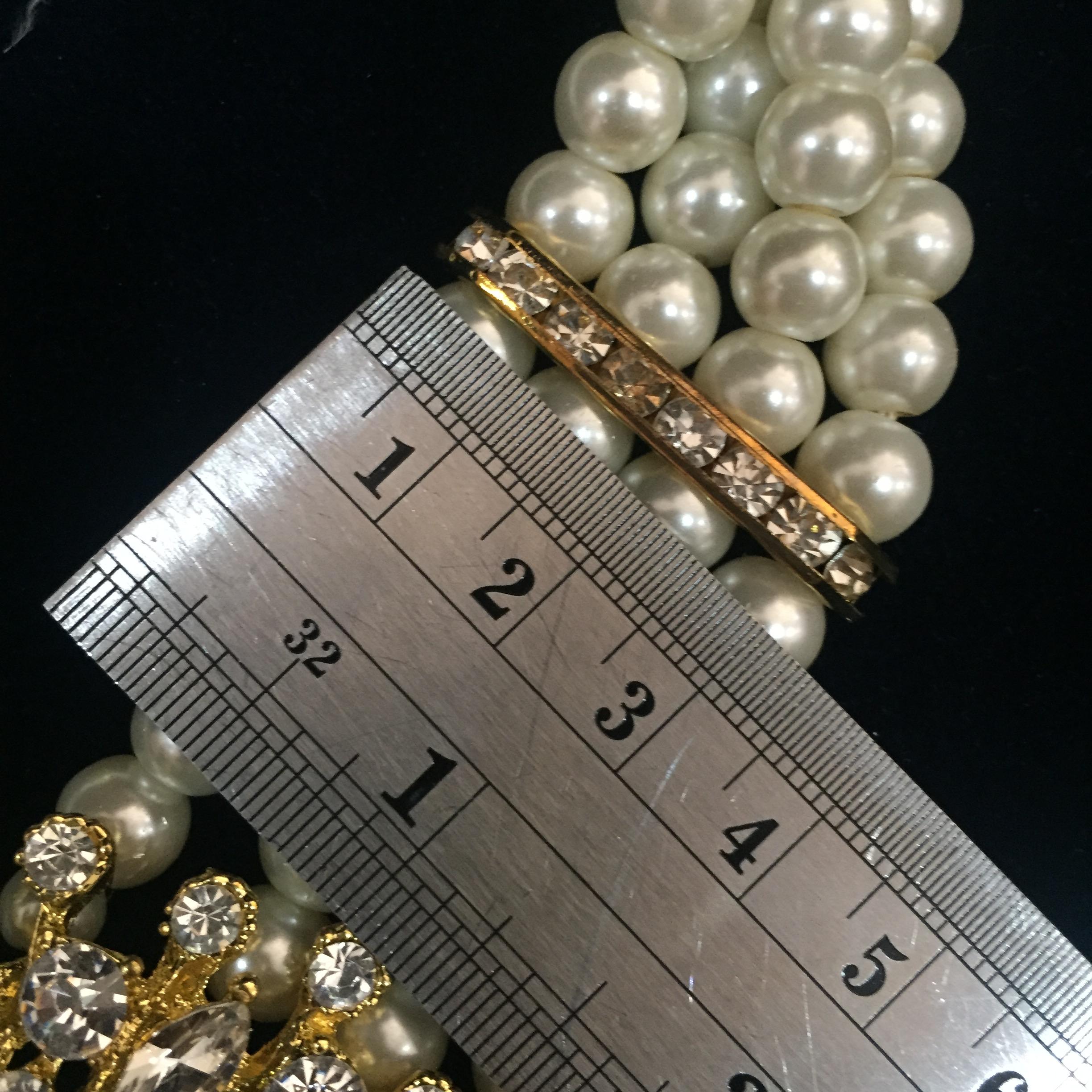 (พร้อมส่ง) เข็มขัดมุก012