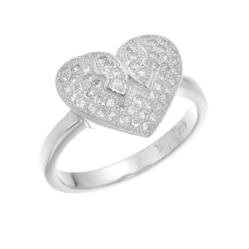 แหวนเงินแท้925เพรชประดับเพรชแท้สวิส เกรดดี น้ำใส