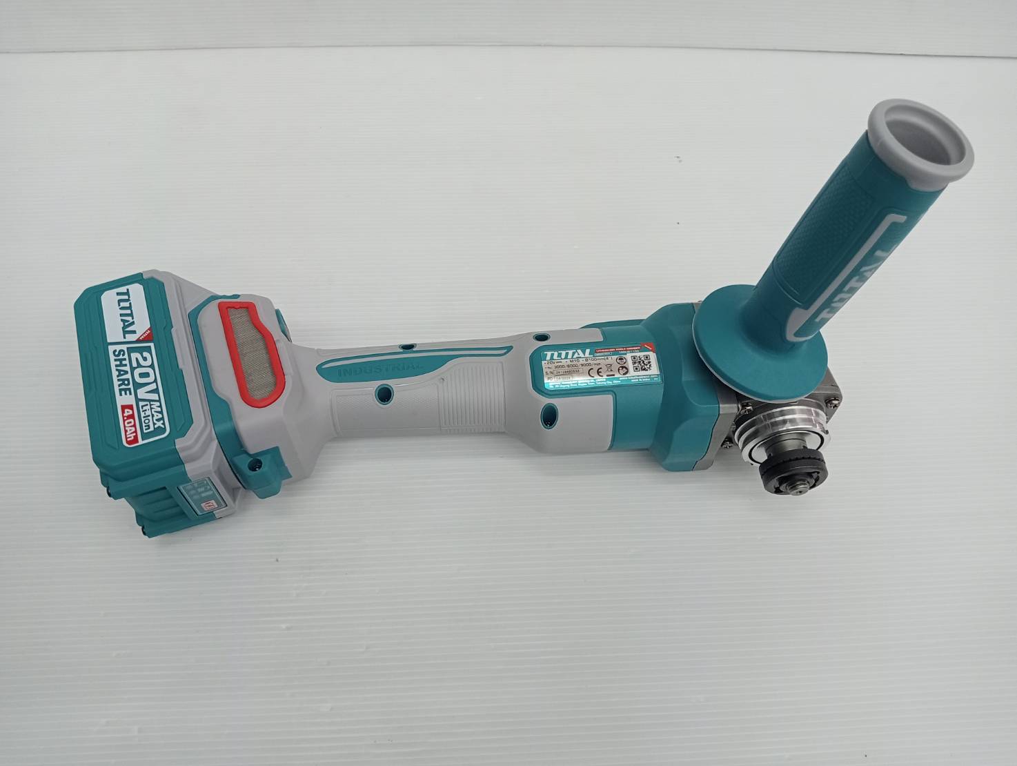 TOTAL Combo Set 46 สว่านกระแทก ไร้สาย 66N + เครื่องเจียร์ ไร้สาย 20V BL motor TCKLI2027310