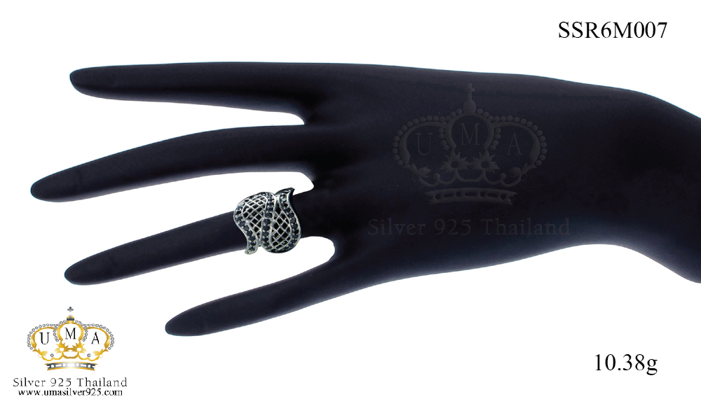 แหวนเพชร ประดับ เพชรCZ แหวนไขว้ฉลุโปร่ง ฝังเพชรแบบจิกไข่ปลา คลาสสิกสไตล์ เหมาะกับทุกไลฟ์สไตล์ของสาวๆทุกช่วงวัย