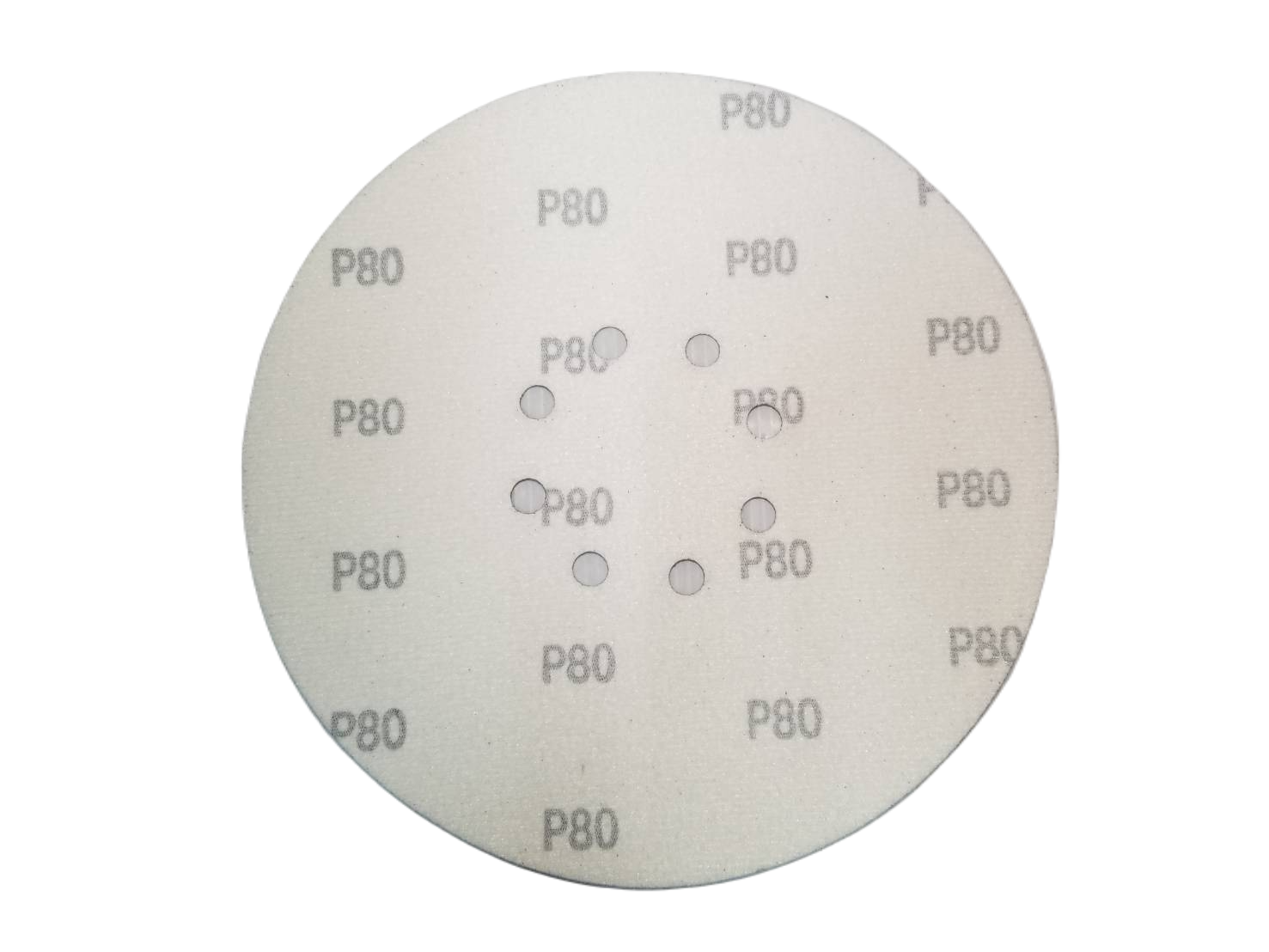 กระดาษทรายหลังสักหลาด 225mm. P80