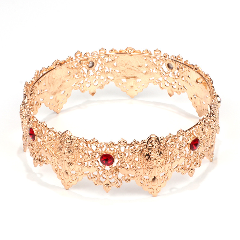 (พร้อมส่ง) มงกุฏผู้ชาย 084 พลอยแดง เจ้าชาย พระราชา การประกวด สินค้าพร้อมส่ง ไม่ต้องรอนาน งานพรีเมี่ยม ส่งด่วนจาก จ.อุบลราชธานี