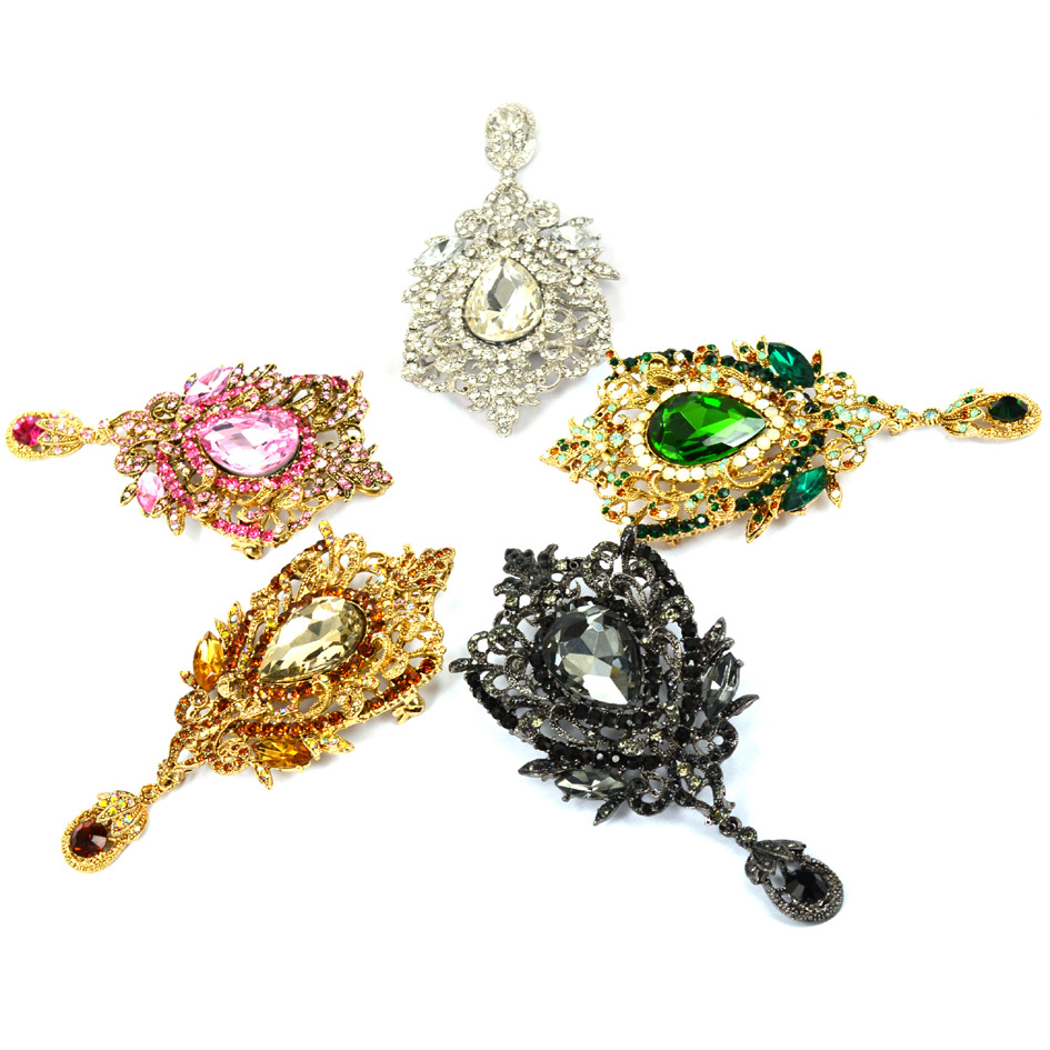 (พร้อมส่ง) เข็มกลัด 044-สีแดง