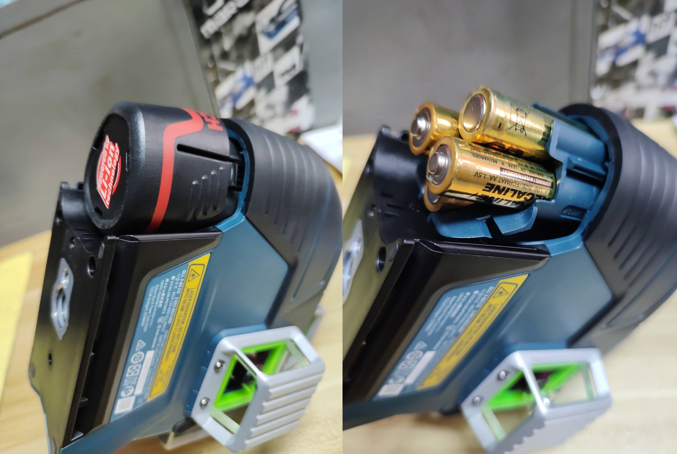 เลเซอร์ระดับ12เส้น แสงสีเขียว GLL3-80CG BOSCH