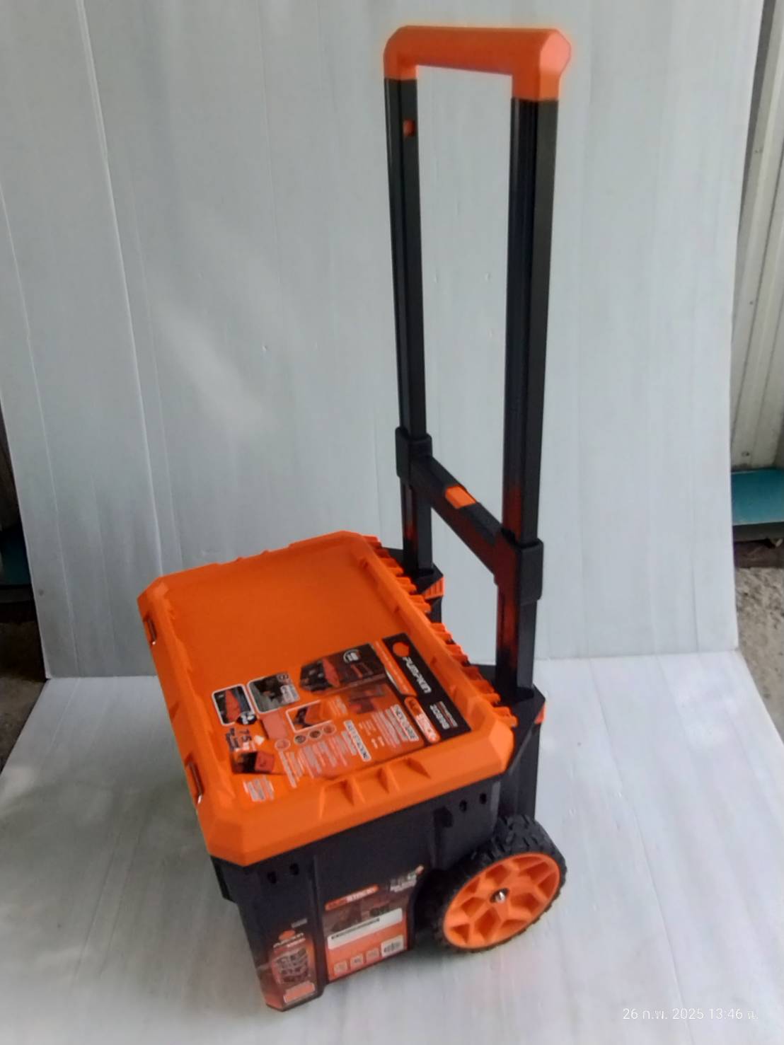 กล่องเครื่องมือ มีล้อลาก PTT-MST400 PUMPKIN 20898