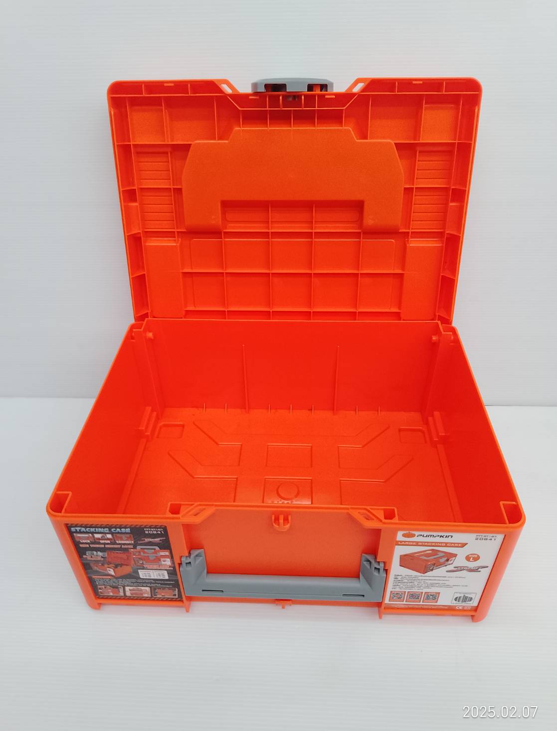 กล่องเครื่องมือเอนกประสงค์พลาสติกขนาด L PTT-ST187 PUMPKIN 20841