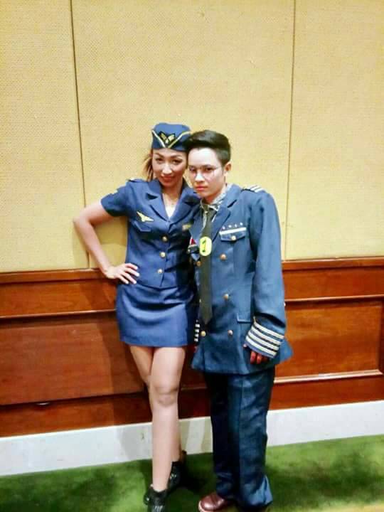 ชุดทหารอากาศหญิง /ุ ชุดอาชีพ / ชุดอาชีพในฝัน