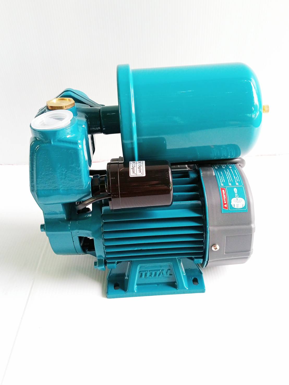 TOTAL ปั๊มน้ำอัตโนมัติ 370 วัตต์ ท่อ 1 นิ้ว 220 โวลท์ ชนิดล่อน้ำด้วยตัวเอง รุ่น TWP93706