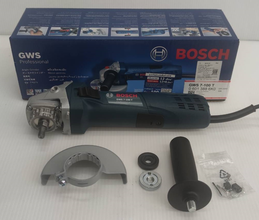 หินเจียร4" GWS7-100T BOSCH แรงบิดสูง